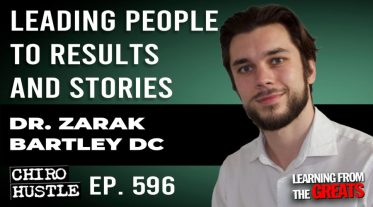 Chiro Hustle Podcast 596 -Dr. Zarak Bartley DC